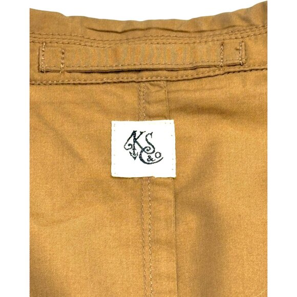 KAPTAIN SUNSHINE Bronze Cotton Silk Blend Field Jacket - Picture 4 of 9